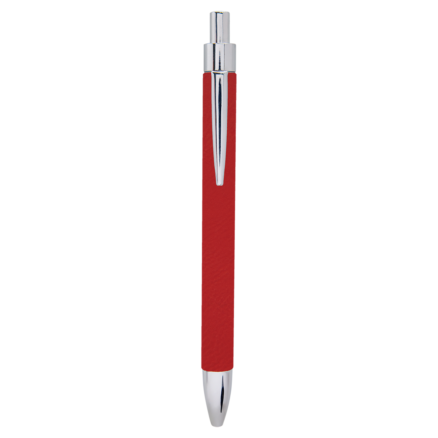RED/BLK LASER LEATHER PEN