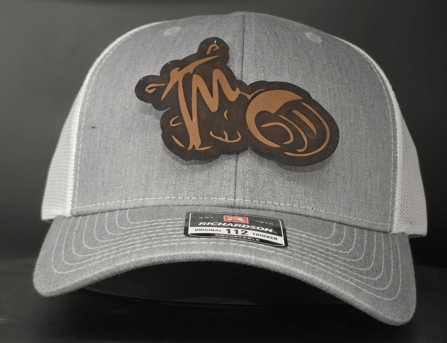 Two Mikes Light Gray Patch 1 Hat