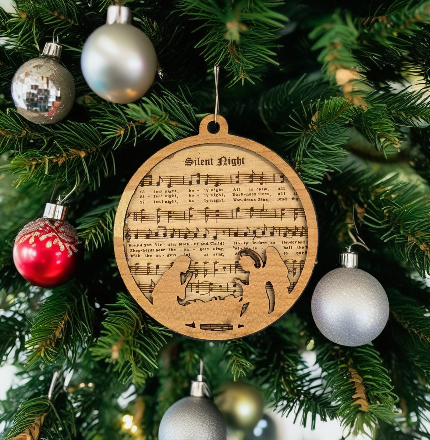 Hymn Silent Night Ornament