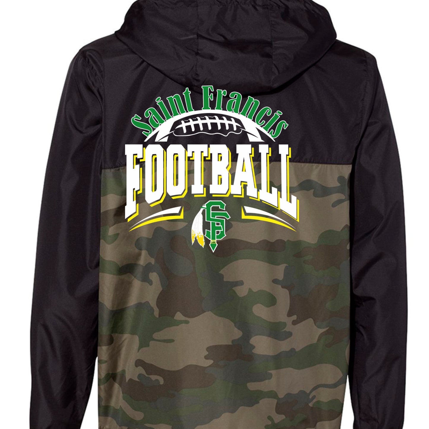 Black/ Forest Camo - BACK