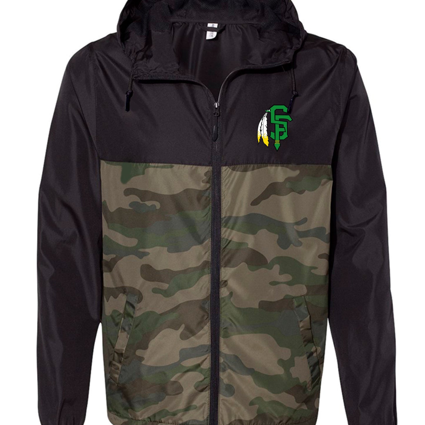 Black/ Forest Camo - FRONT
