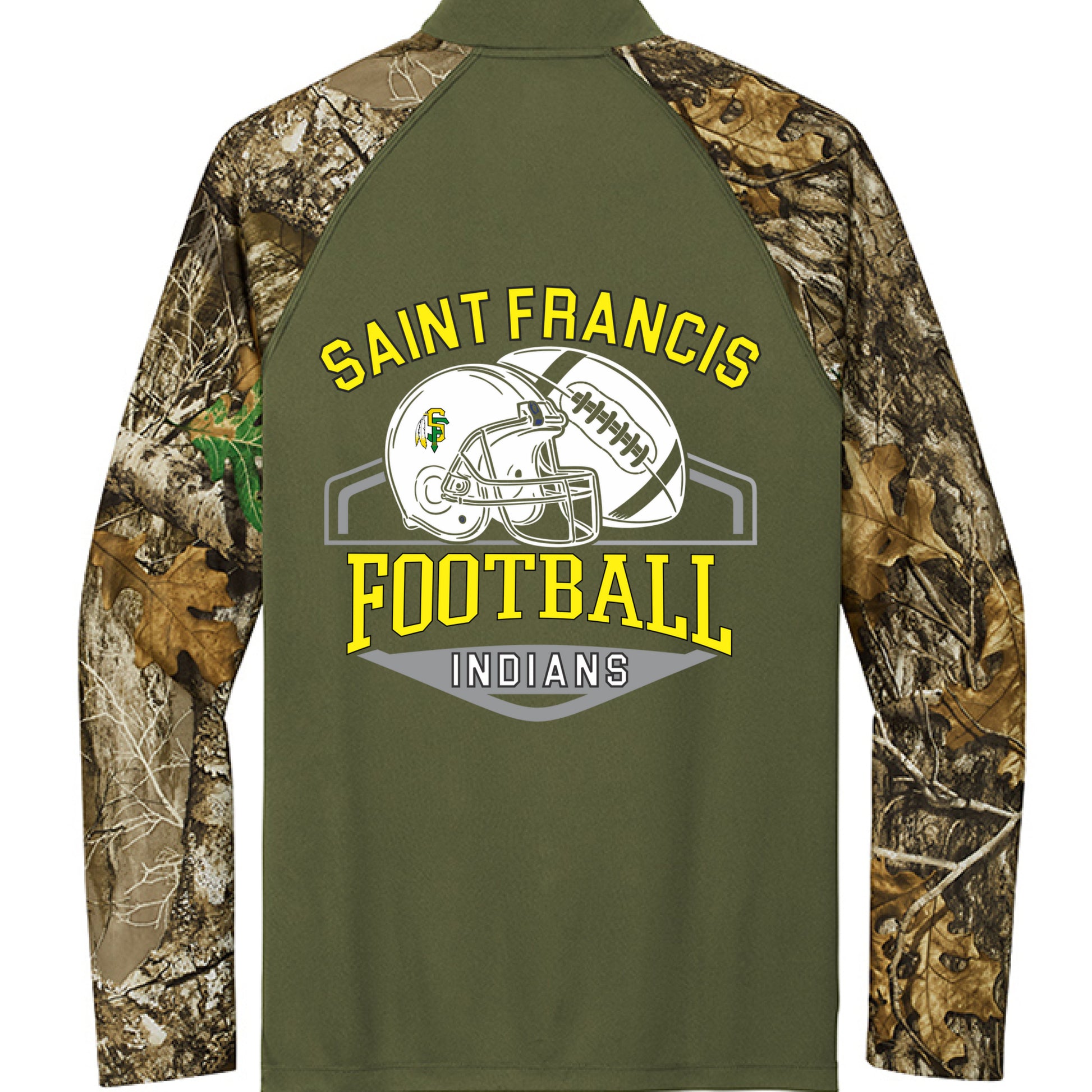 Olive Drab Green/ Realtree Edge - BACK