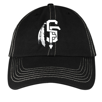 Black/ Stone Stitch - FRONT