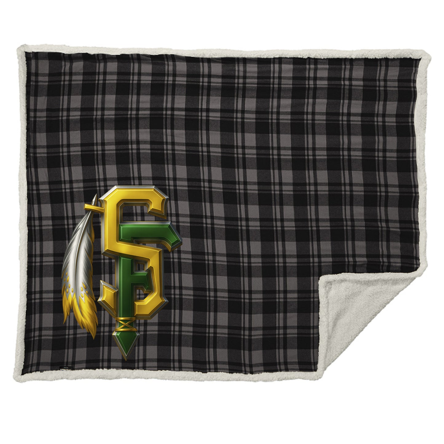 Black Un Plaid - FRONT