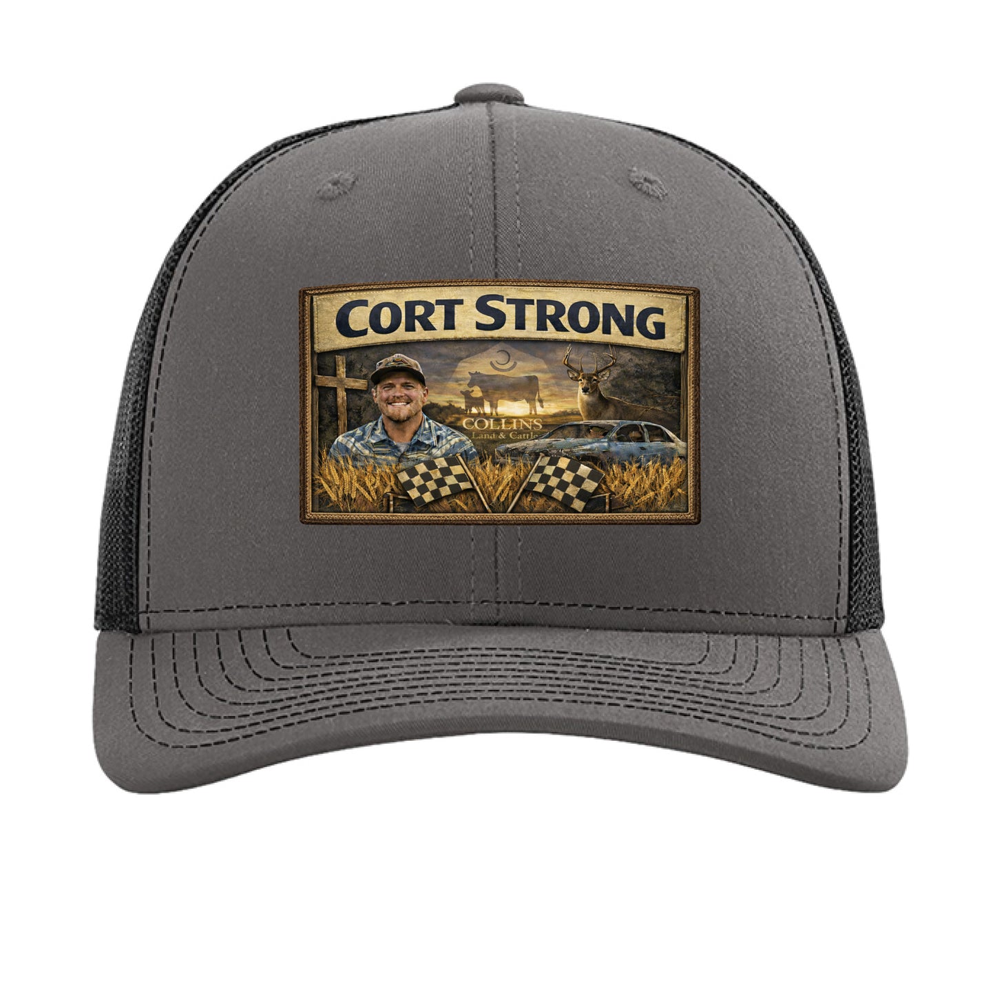 Charcoal/ Black - FRONT