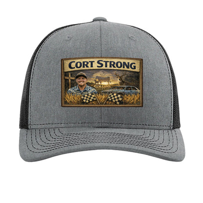Heather Grey/ Black - FRONT