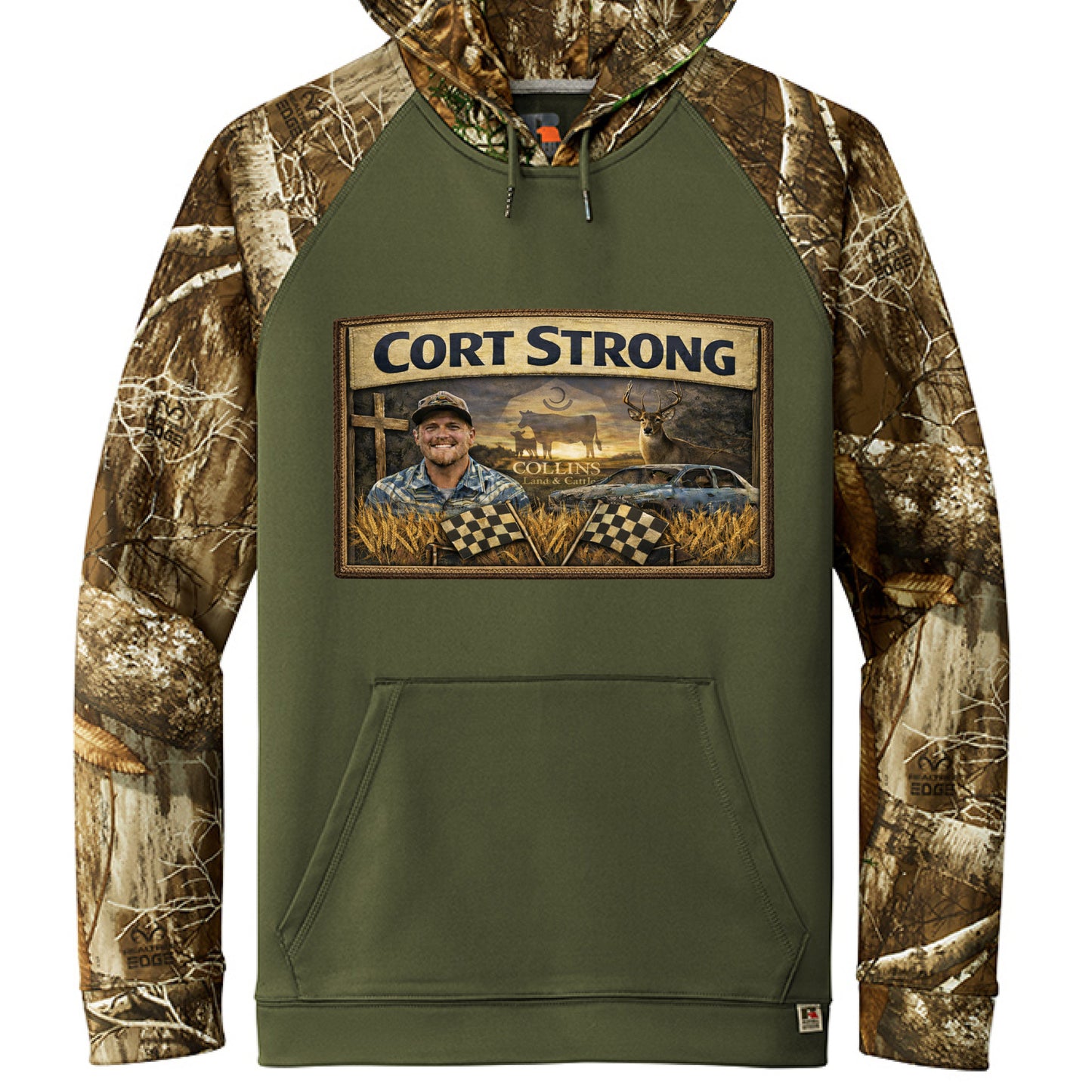Olive Drab Green/ Realtree Edge - FRONT