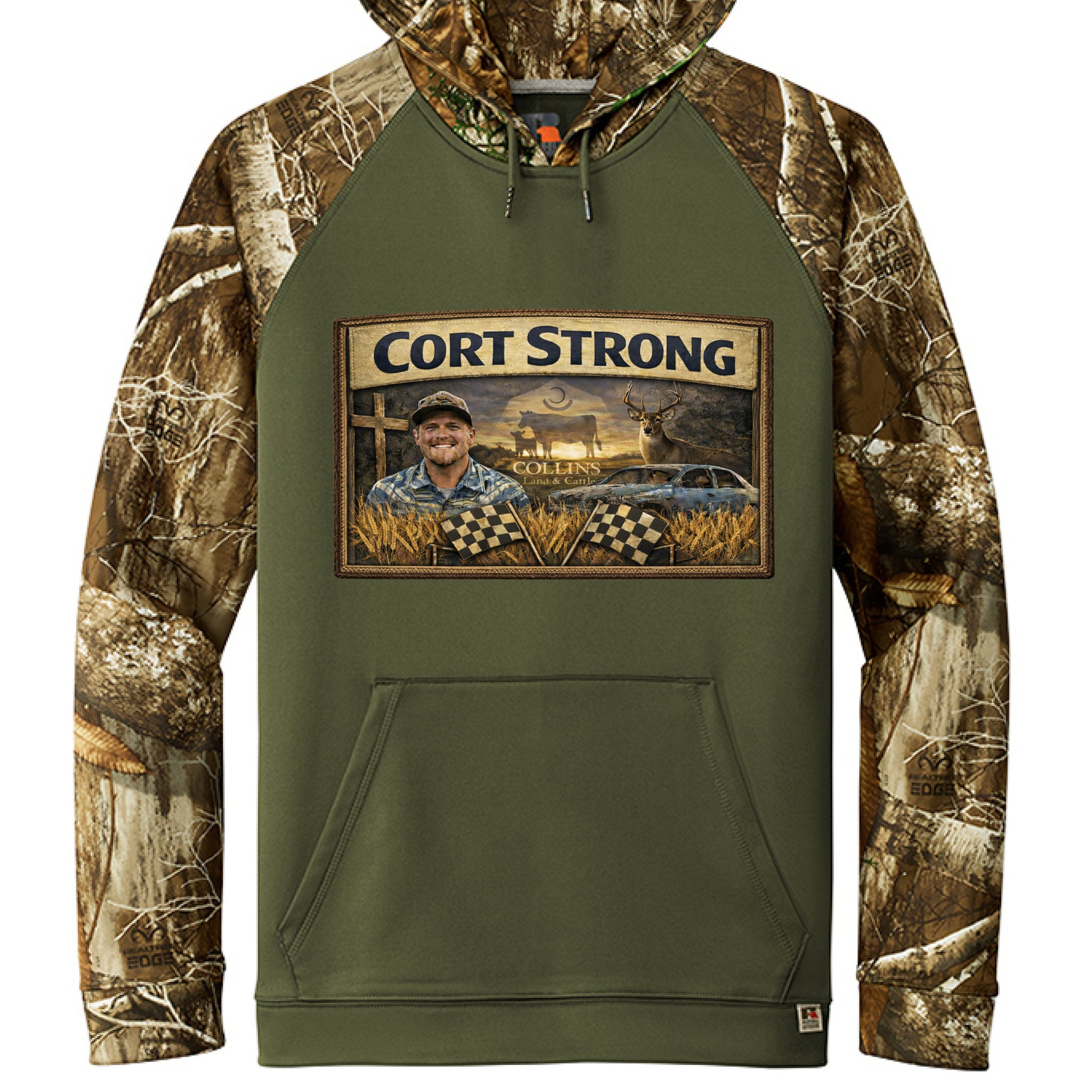 Olive Drab Green/ Realtree Edge - FRONT