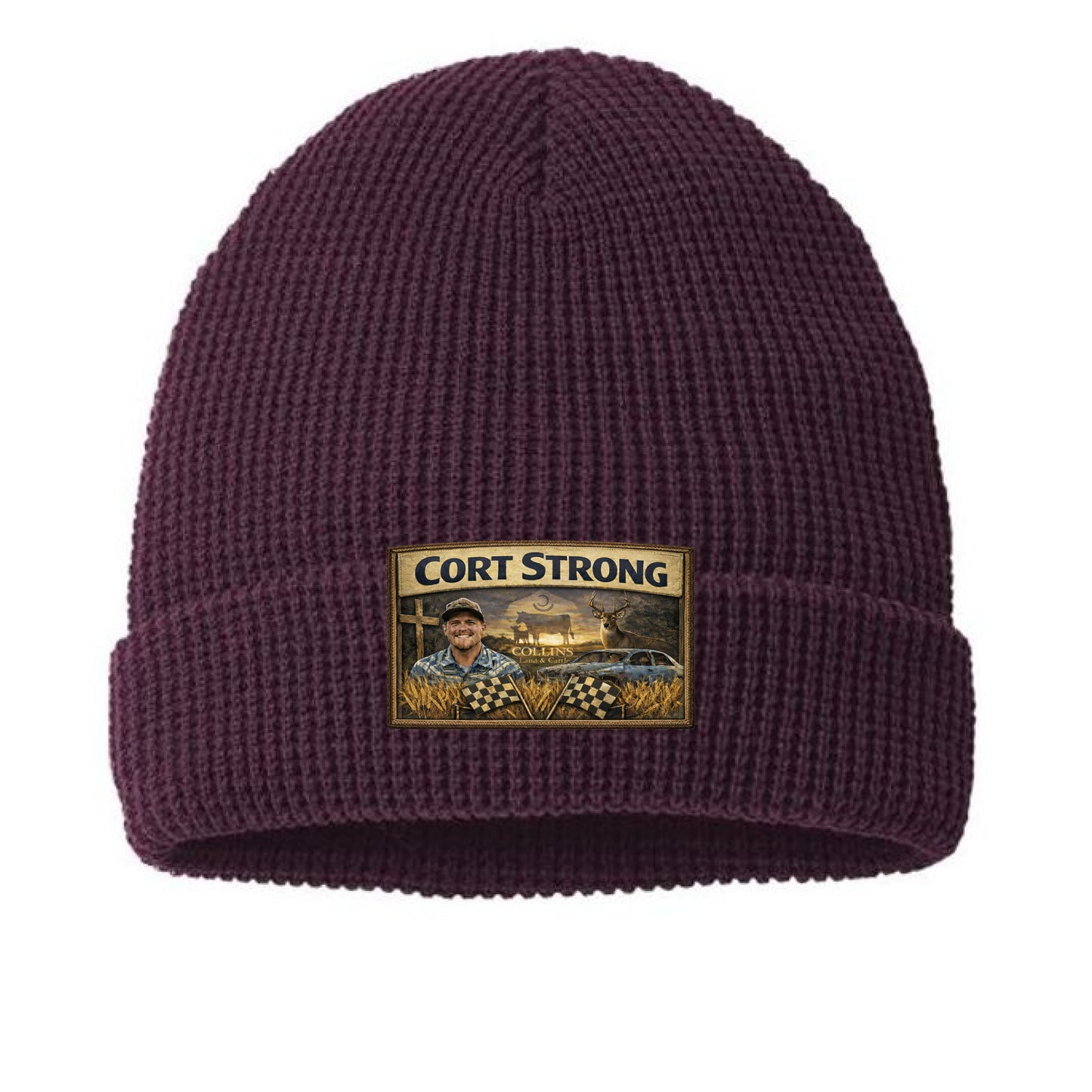 Burgundy - FRONT