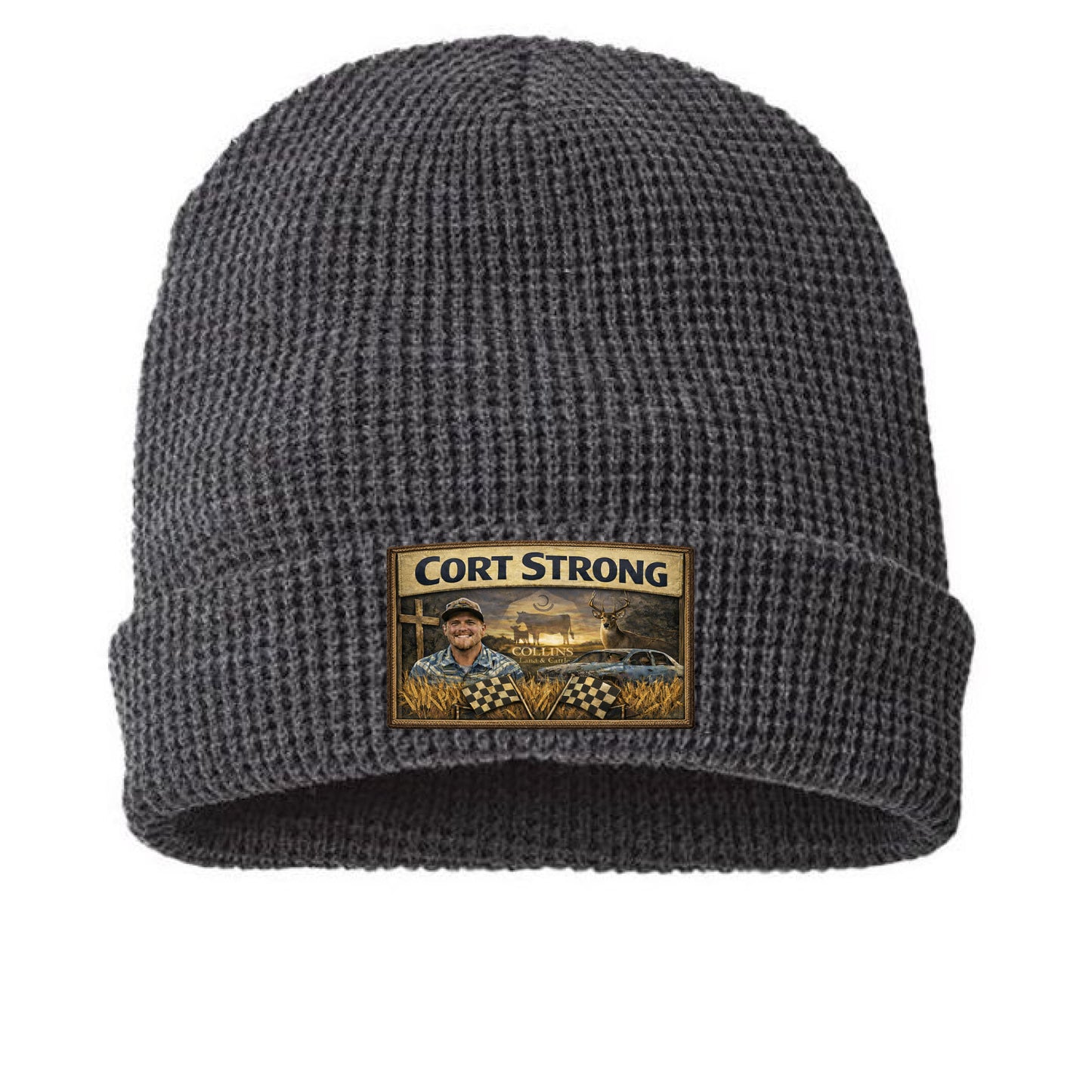 Heather Charcoal - FRONT