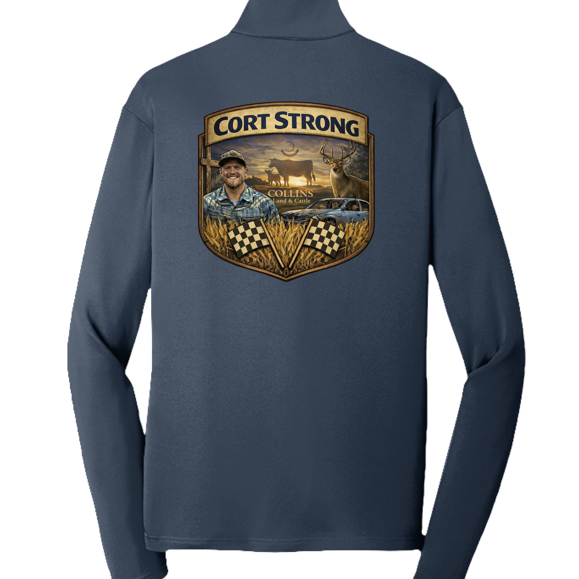 True Navy - BACK