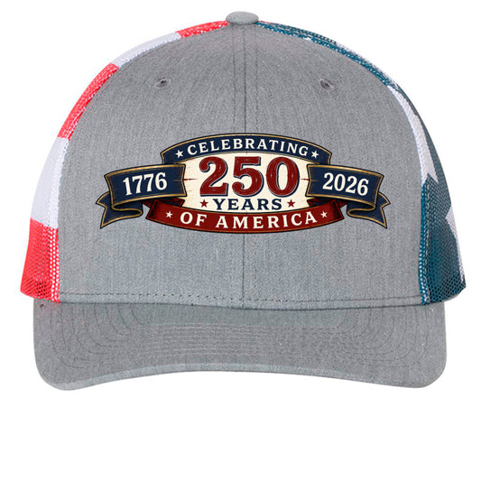 Heather Grey/ Flag - 112PM - FRONT