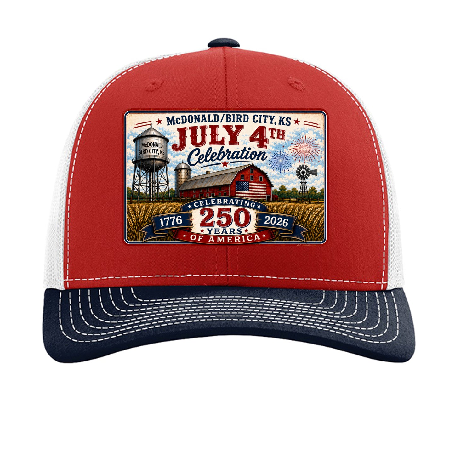 Red/ White/ Navy - 112 - FRONT