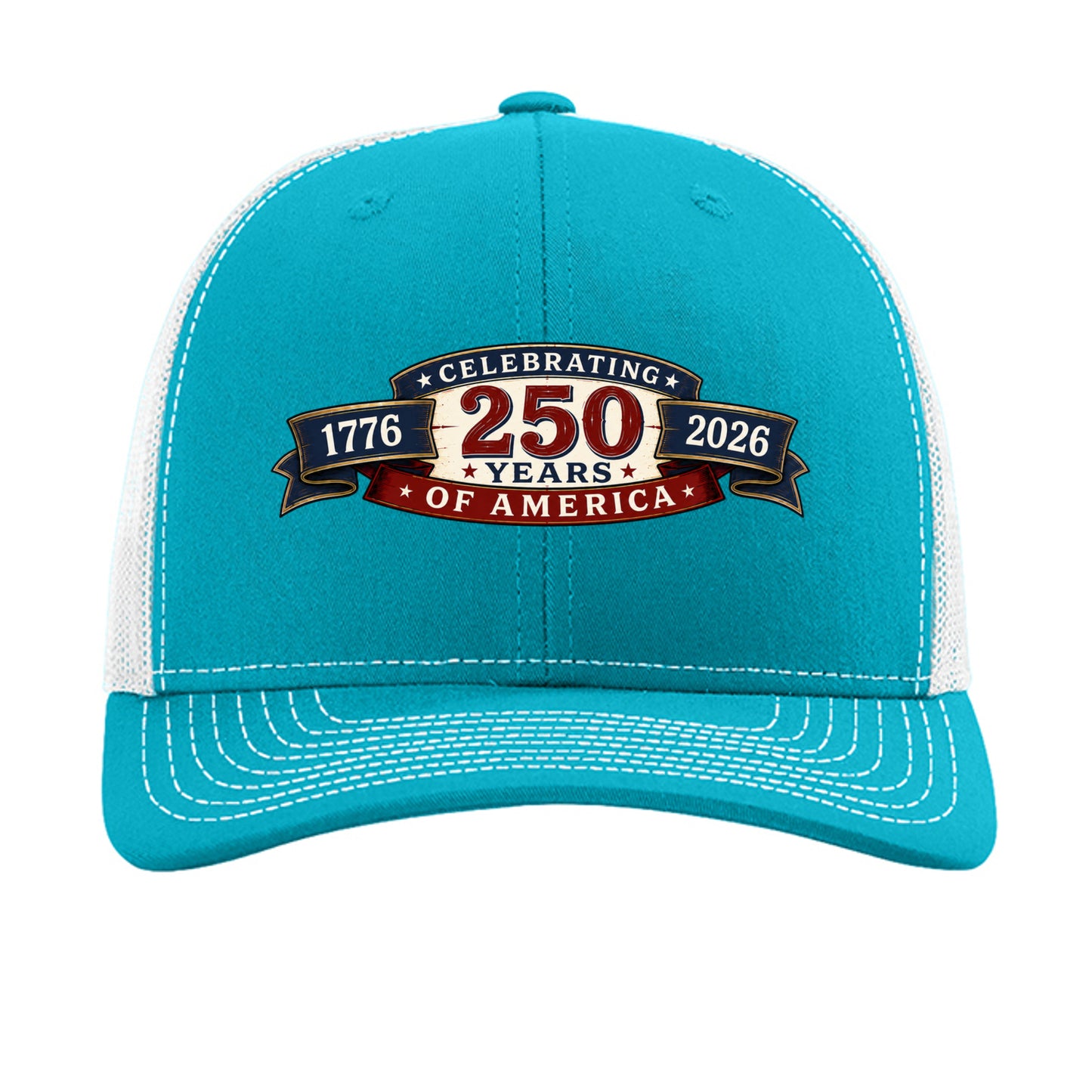 Cyan/ White - 112 - FRONT