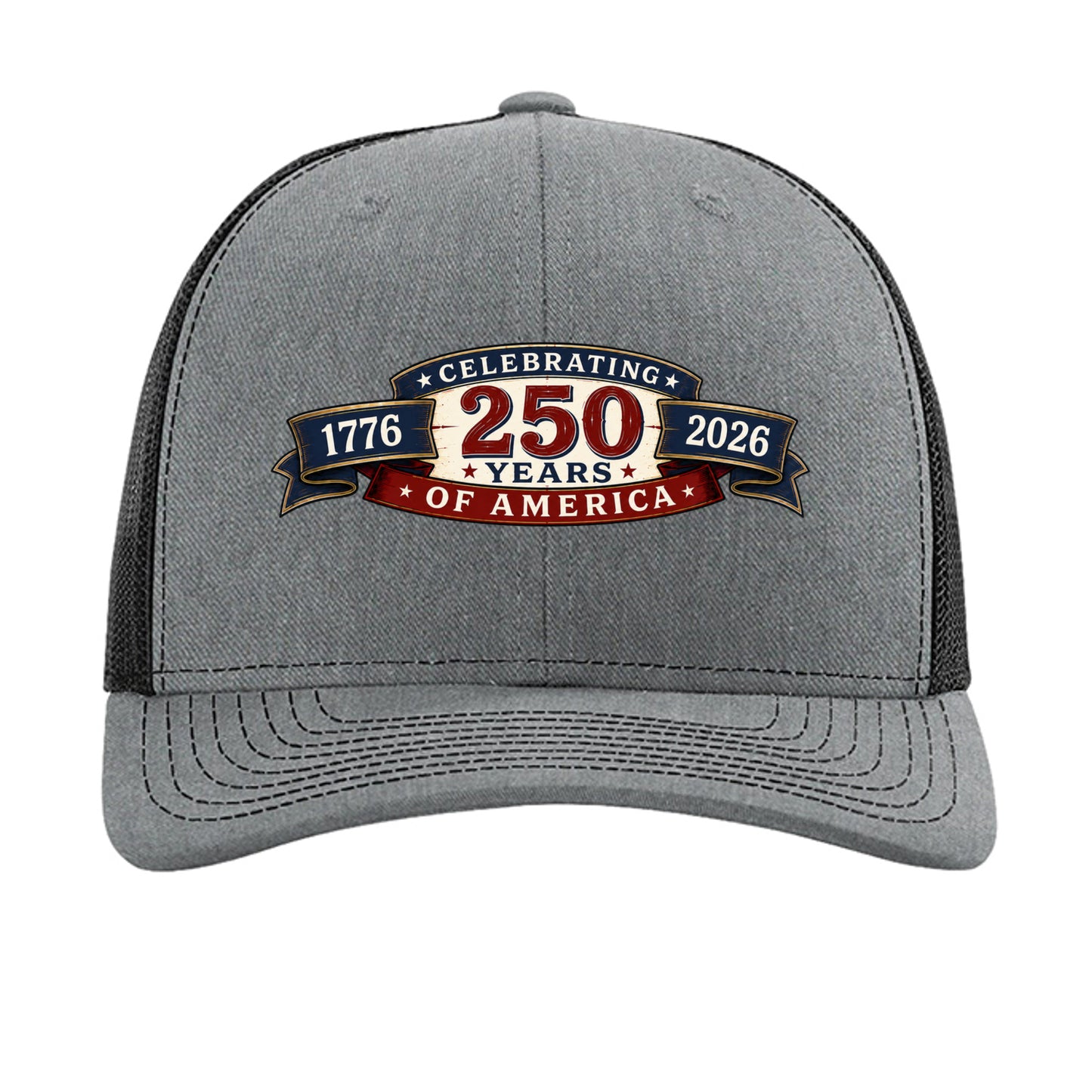 Heather Grey/ Black - 112 - FRONT