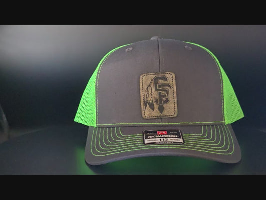 SFCHS Hat Charcoal/Neon Green Hat (Patch)