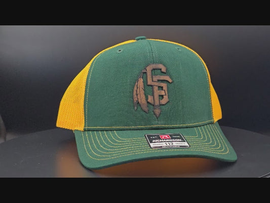 SFCHS Hat Dark Green/Gold