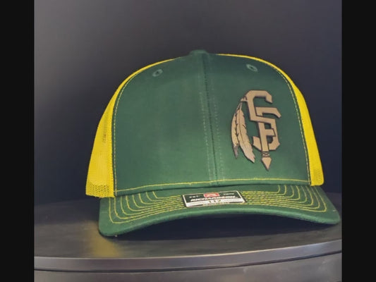 SFCHS Hat Green Gold